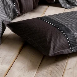 Housse de couette satin de coton (280 x 240 cm) Enzo Noire