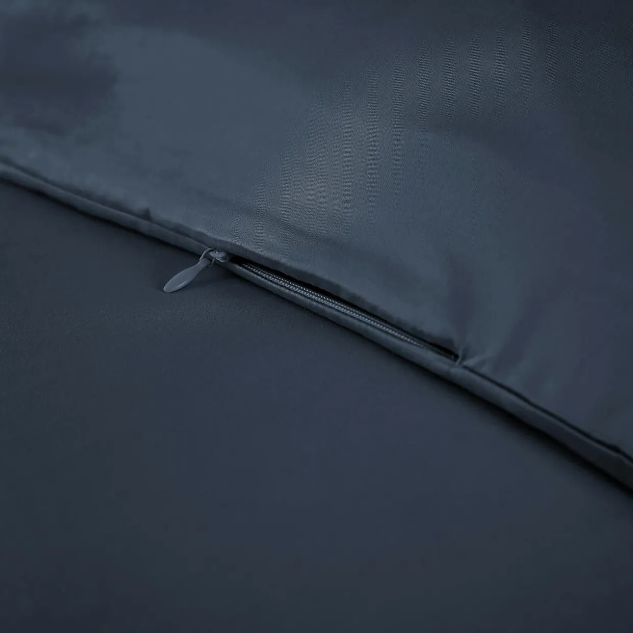 Housse de couette satin de bambou (240 x 220 cm) Sienna Bleu nuit