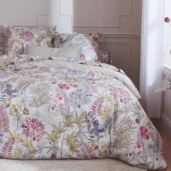 Housse de couette satin de coton (240 x 220 cm) Anaïs Multicolore