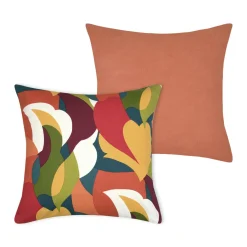 Housse de coussin carrée coton (40 x 40 cm) Pekan Multicolore