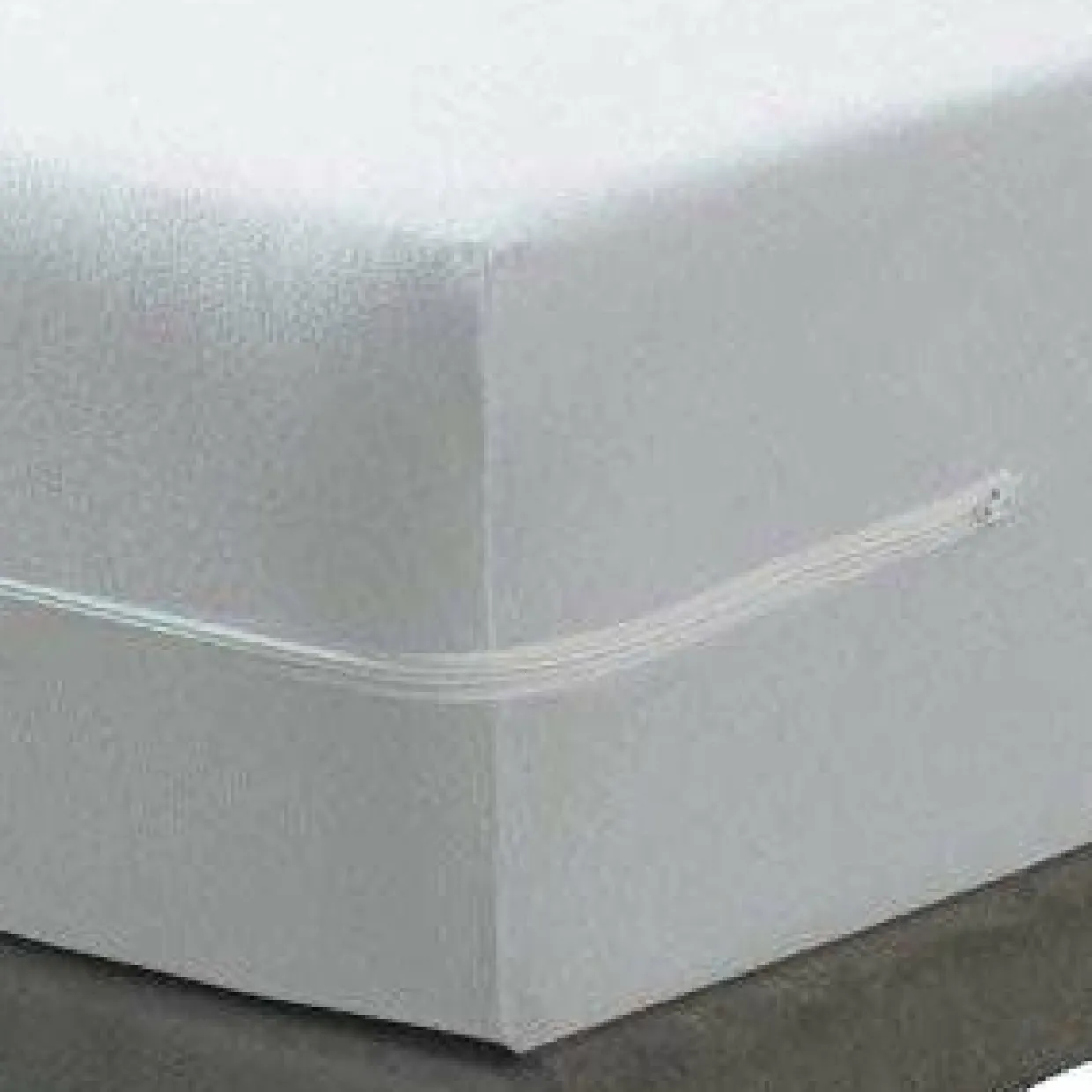 Housse de matelas intégrale anti-punaises de lit (90 x 190 cm) Ombeline Blanche
