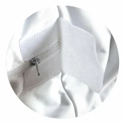 Housse de matelas intégrale anti-punaises de lit (180 x 200 cm) Ombeline Blanche