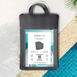 Housse de protection Imperméable pour Fauteuil de jardin (75 x 75 cm) Gris