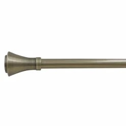 Kit de tringle extensible (L120 - L210 cm / D19 mm) Brasserie Bronze