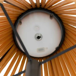 Lampadaire extérieur solaire (H108 cm) Kesy Naturel