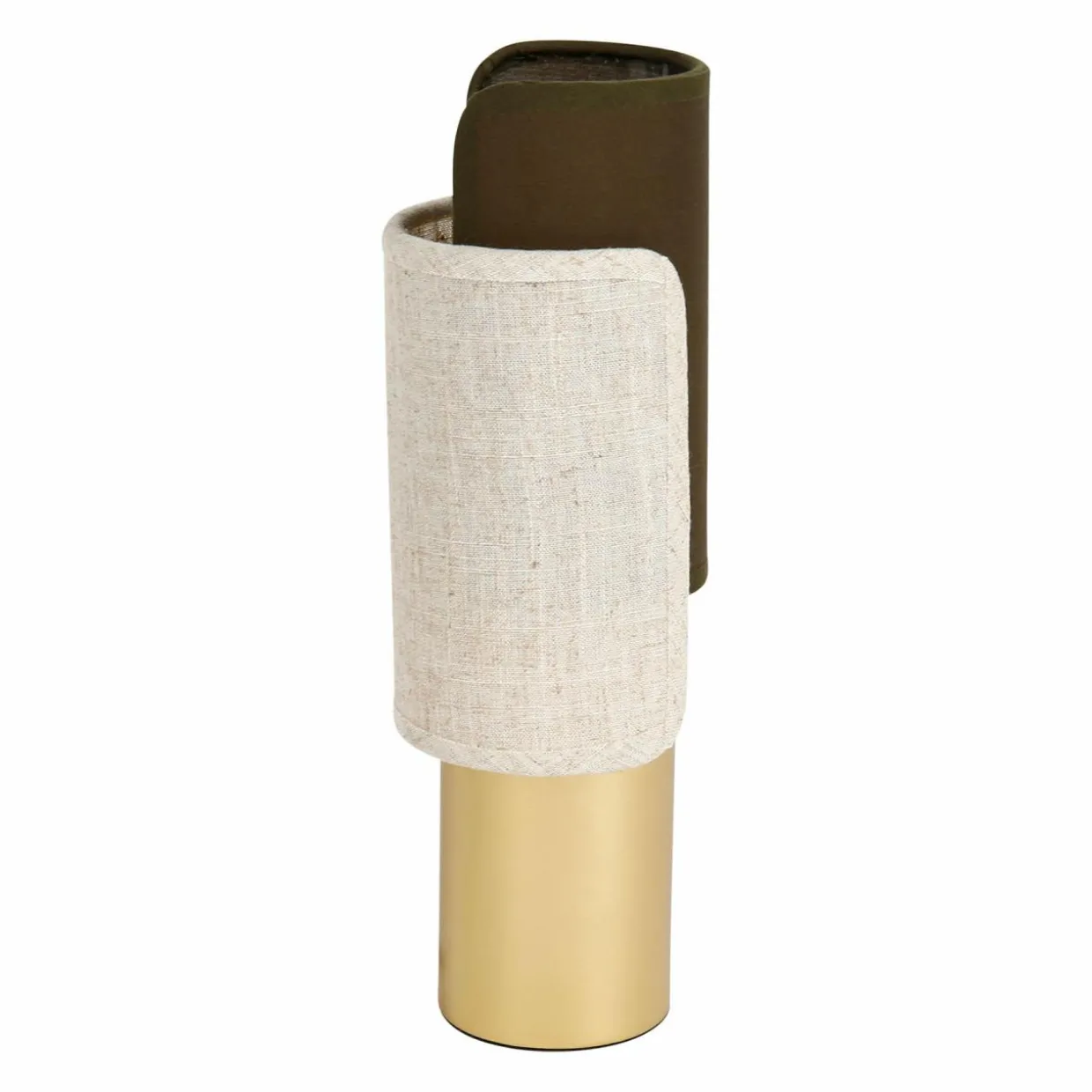 Lampe à poser en métal (H28 cm) Bourgeon Verte