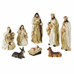 Les 8 santons (Hauteur 15 cm) de Mario