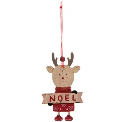 Lot de 3 bottes (H11 cm)Premier Noël Rouge