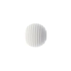 Lot de 2 embouts tringle bois (D28 mm) Nils galaxie Blanc
