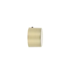 Lot de 2 embouts tringle métal (D28 mm) Bouchon Or