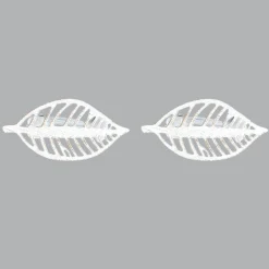 Lot de 2 pinces rideau pivotantes Stockholm Blanc