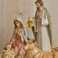 Lot de 8 santons (Hauteur 20 cm) de Gioia