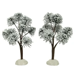 Lot de 2 sapins Felia pour aménager un village