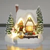 Maison de village illuminée Petit chaumière
