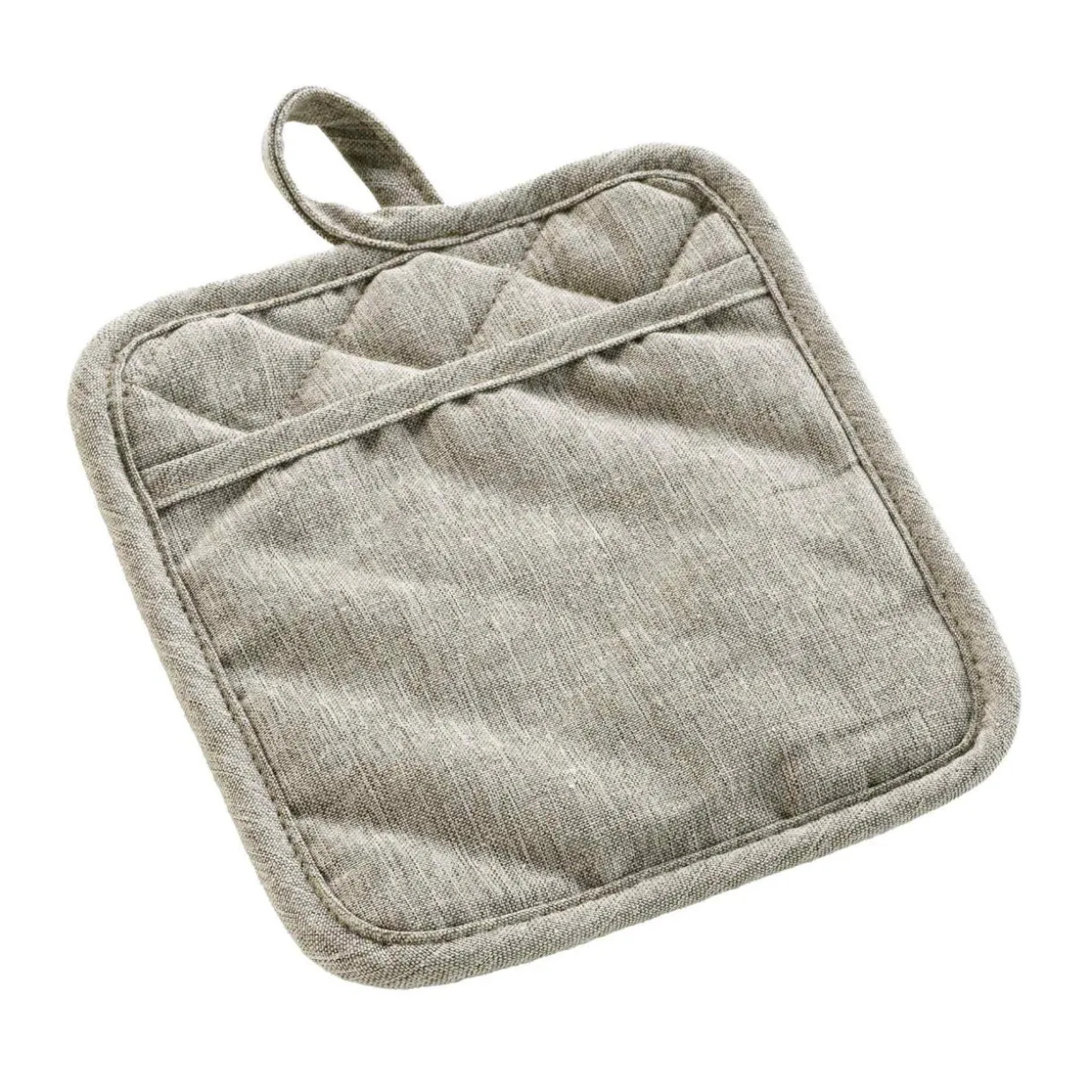 Manique avec poche en coton (18,5 x 18,5 cm) Adam Beige