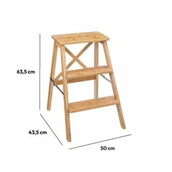 Marche pied Bambou (H63 cm) 3 marches