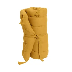 Matelas de sol gaze de coton (60 x 120 cm) Gaïa Jaune safran