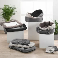 Matelas pour chat et chien Patchy L90 cm Noisette/Beige