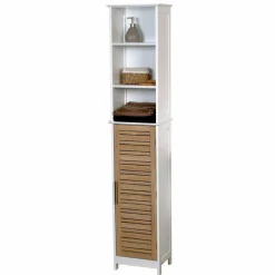 Meuble colonne salle de bain (35 x H173 cm) Stockholm Bois