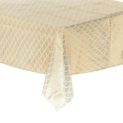 Nappe de Noël rectangulaire (140 x 360 cm) Artdéco Or