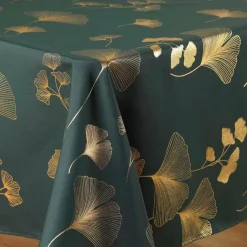 Nappe rectangulaire (150 x 300 cm) Bloomy Vert