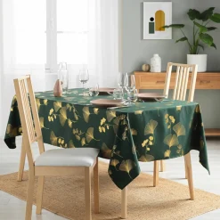 Nappe rectangulaire (150 x 240 cm) Bloomy Vert