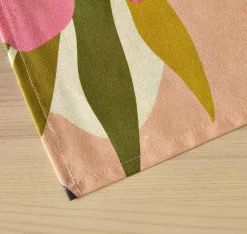 Nappe rectangulaire coton enduit (150 x 350 cm) Rio Multicolore