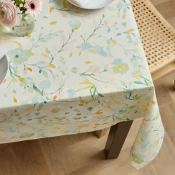 Nappe rectangulaire coton enduit (150 x 350 cm) Ornella Multicolore