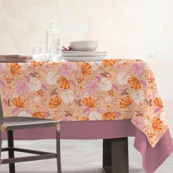 Nappe rectangulaire coton enduit (150 x 250 cm) Tenerife Multicolore