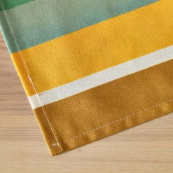 Nappe rectangulaire coton enduit (150 x 350 cm) Ajaccio Multicolore