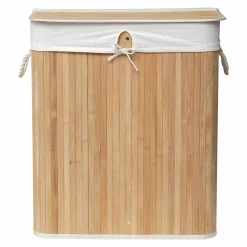 Panier à linge double compartiment Anako Naturel