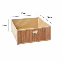 Panier de rangement Bamboon Naturel Moyen modèle
