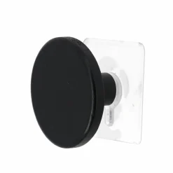 Patère adhésive (D6,5 cm) Easy Chic Noir