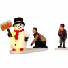 Personnages Lemax à piles Hello Frosty lumineux
