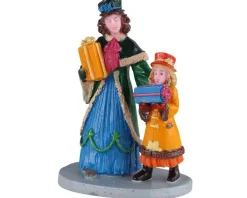 Personnages Lemax Achat des cadeaux