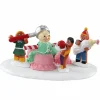 Personnages Lemax Bonhomme de neige triple boule