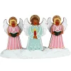 Personnages Lemax Chorale d'anges en Pain d'épices