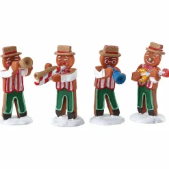 Personnages Lemax Musiciens de Jazz