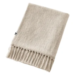 Plaid coton (130 x 160 cm) Sixtine Beige