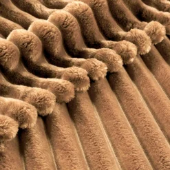 Plaid doux (125 x 150 cm) Dune Camel