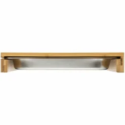 Planche à découper avec bac récupérateur (35 x 28 cm) Bois naturel