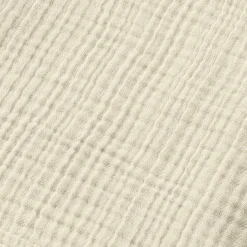 Poncho de bain enfant gaze de coton 2/5 ans Gaïa Beige pampa