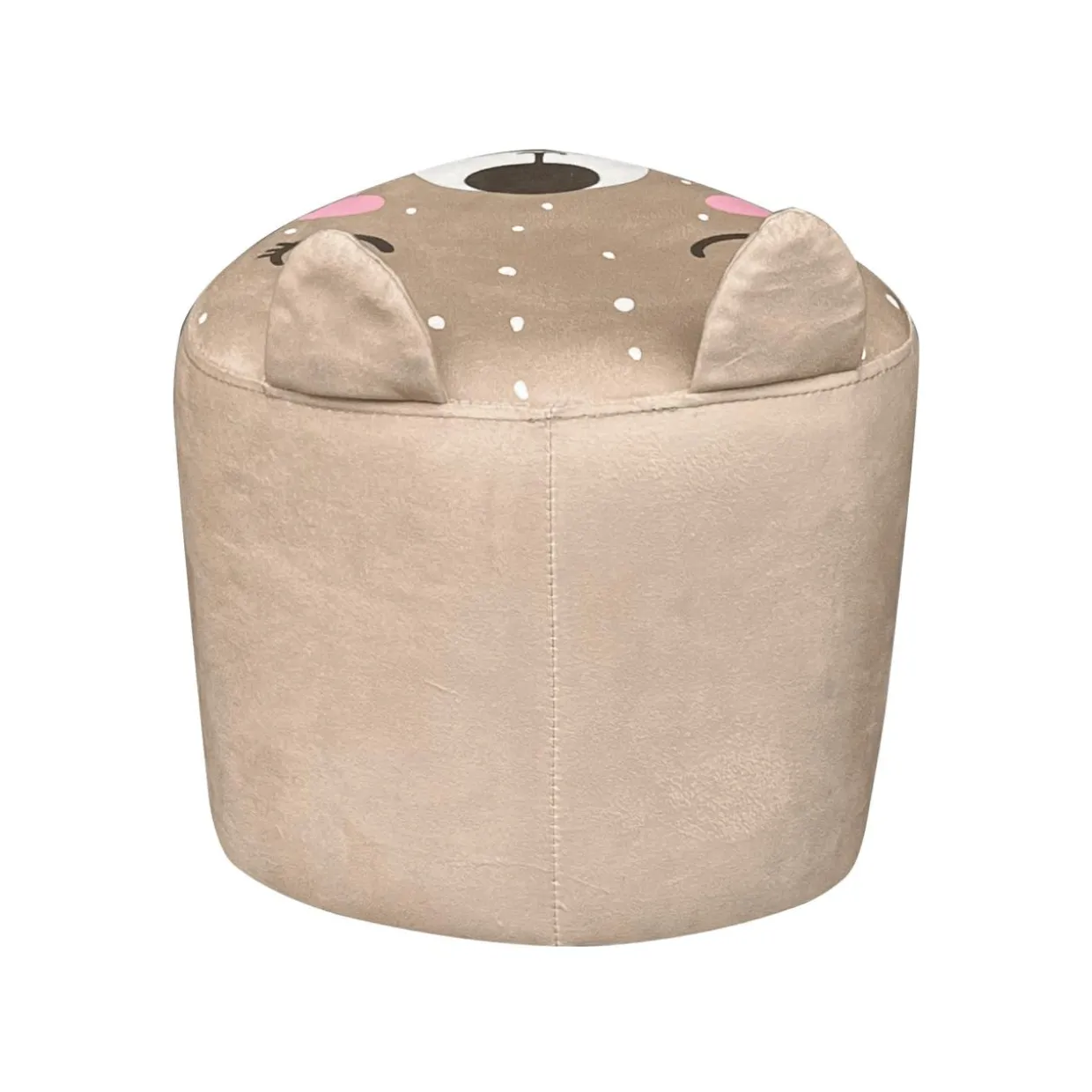 Pouf enfant (H25 cm) Bichette Beige