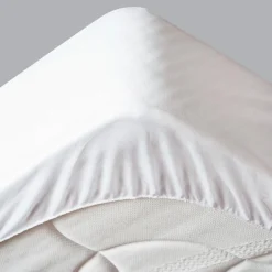 Protège-matelas imperméable (90 x 190 cm) Tricia Blanc
