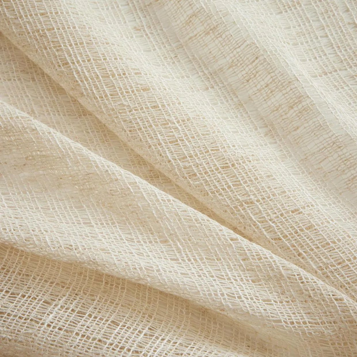 Rideau ajustable (140 x max 300 cm) Luis Beige