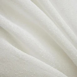 Rideau ajustable bouclette (140 x max 300 cm) Eliott Ivoire