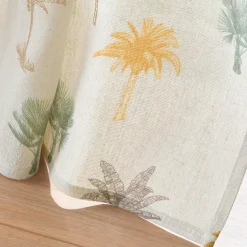 Rideau coton (140 x 240 cm) Palmelia Beige
