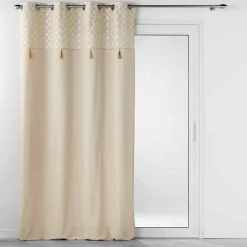 Rideau coton (140 x 240 cm) Rafina Beige