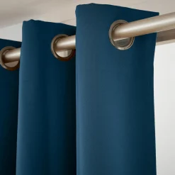 Rideau obscurcissant (140 x 280 cm) Dark Bleu pétrole