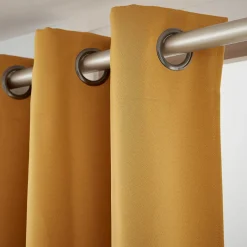 Rideau obscurcissant (140 x 180 cm) Dark Jaune moutarde